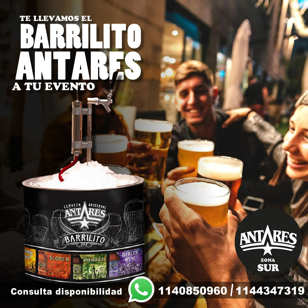Diseño Gráfico Flyer Barrilito Antares